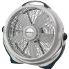 Lasko Wind Machine Air Circulator Floor Fan, 3 Speeds, Pivoting Head for Large Spaces, 20", 3300, White