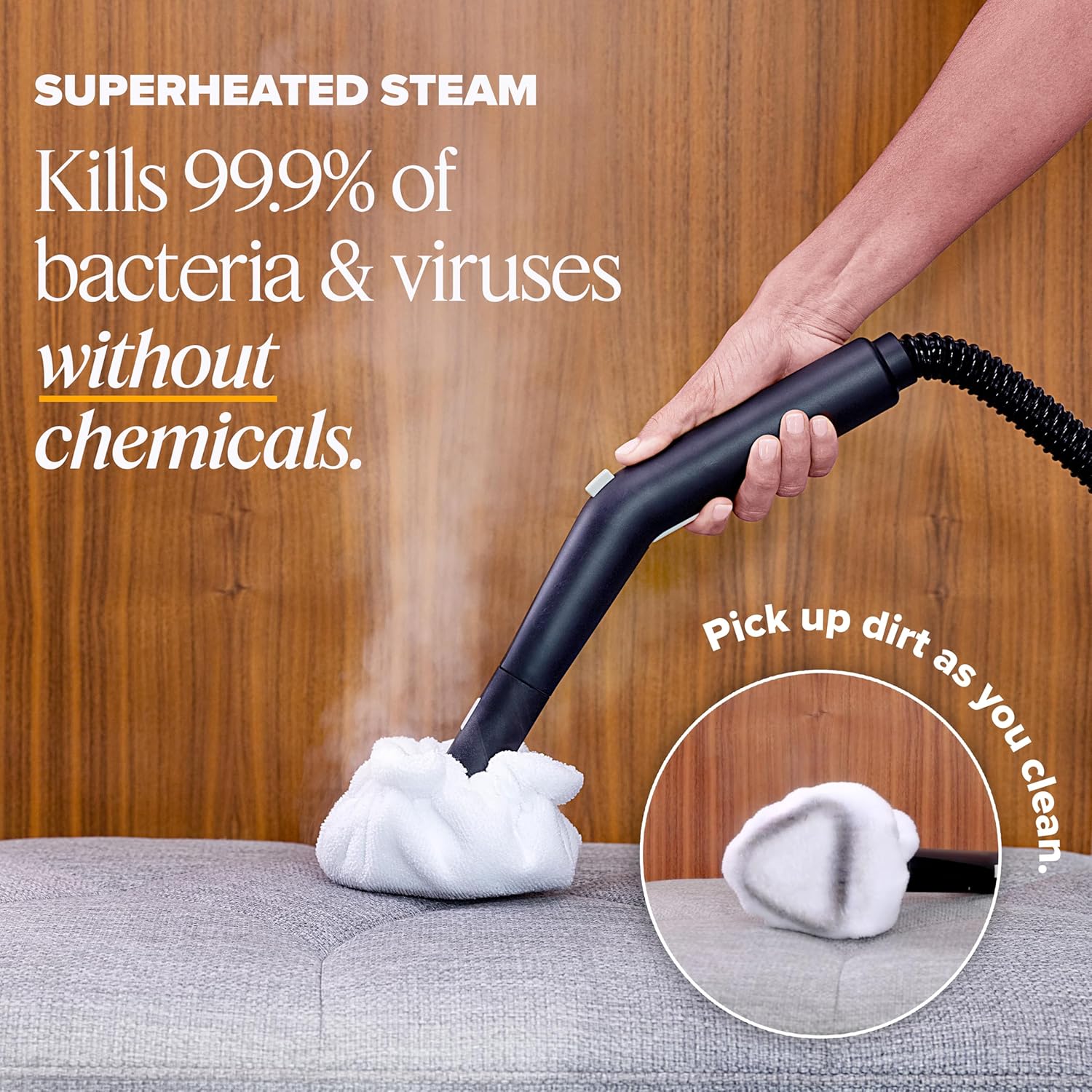 Dupray Neat Steam Cleaner Powerful Multipurpose Portable Steamer - Image 4