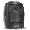 BLACK+DECKER Portable Space Heater, Room Space Heater with Carry Handle for Easy Transport