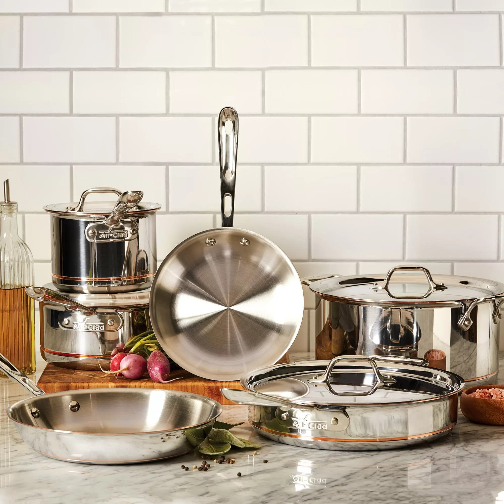 All-Clad Copper Core Fry Pans 8''