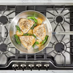 All-Clad d5 Stainless-Steel Deep Skillet 12 1/2-Inch