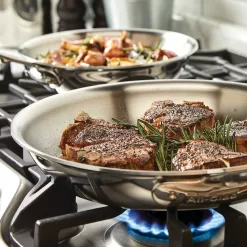 All-Clad d5 Stainless-Steel Deep Skillet Set