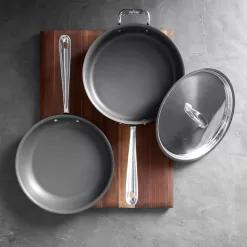 All-Clad NS1 Nonstick Induction 3-Piece Cookware Set