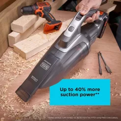 BLACK+DECKER BCHV001C1 dustbuster POWERCONNECT Cordless 20-Volt Max Handheld Vacuum