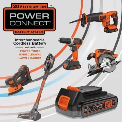 BLACK+DECKER BCHV001C1 dustbuster POWERCONNECT Cordless 20-Volt Max Handheld Vacuum