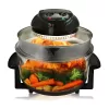 MegaChef 9 Qt. Black Electric Halogen Multi-Cooker
