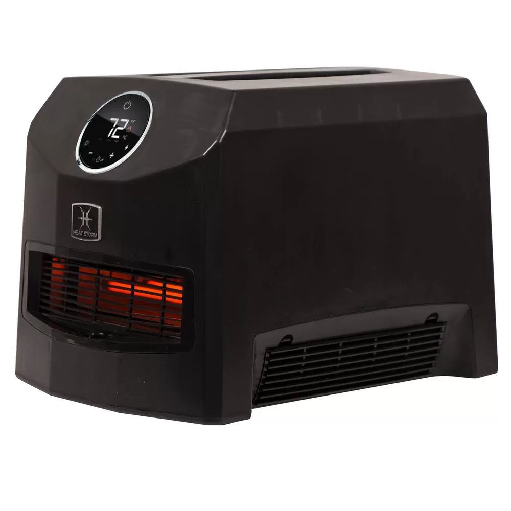 Heat Storm HS-1500-IMO Mojave 1,500-Watt Infrared Quartz Portable Heater with Built-In Thermostat and Over Heat Sensor