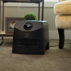 Heat Storm HS-1500-IMO Mojave 1,500-Watt Infrared Quartz Portable Heater with Built-In Thermostat and Over Heat Sensor