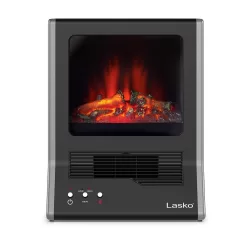 Lasko CA20100 Ultra 1500-Watt Electric Ceramic Fireplace Portable Space Heater