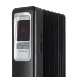 Pelonis 1,500-Watt Digital Electric Oil-Filled Radiant Portable Space Heater