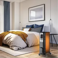 Pelonis 1,500-Watt Digital Electric Oil-Filled Radiant Portable Space Heater