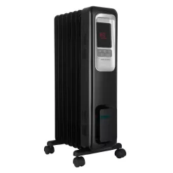 Pelonis 1,500-Watt Digital Electric Oil-Filled Radiant Portable Space Heater