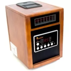 Dr Infrared Heater DR998 Elite Series 1500-Watt Dual Heating System Infrared Portable Heater with Built-In Ultrasonic Humidifier/Oscillating Fan