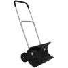 CASL Brands 26 in. Aluminum Handle Rolling Snow Pusher