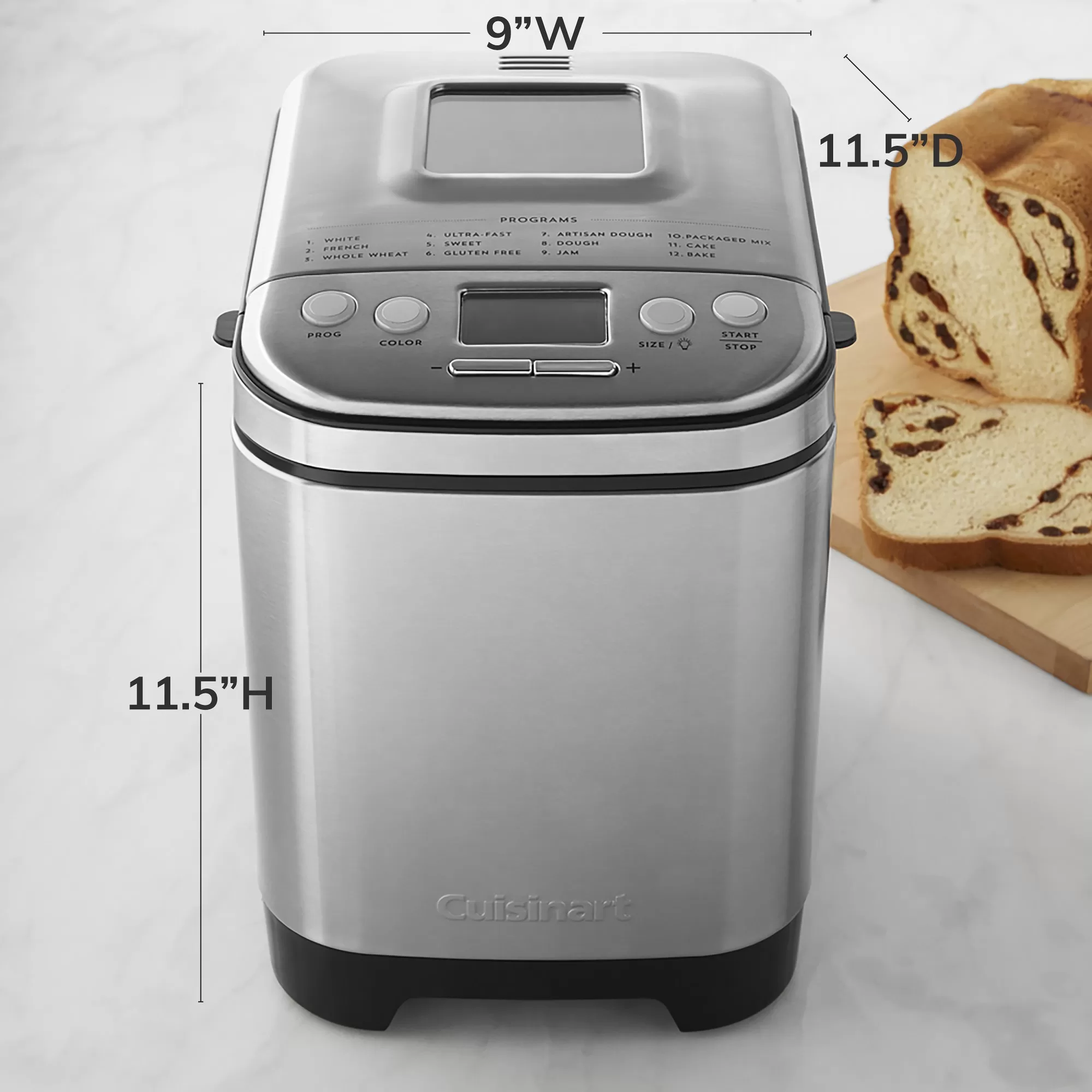 Cuisinart Bread Maker - Silver,Black