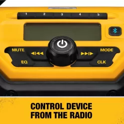 DEWALT DCR025 20V MAX Bluetooth Radio with built-in Charger