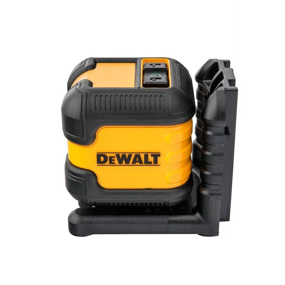 DEWALT 55 ft. Green Self-Leveling Cross Line Laser Level with (2) AA Batteries & Case