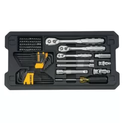 DEWALT Mechanics Tool Set (226-Piece) with TOUGHSYSTEM 2.0 22 in. Medium Tool Box
