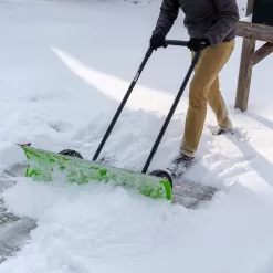 Earthwise 39 in. Dual-Sided Pusher Snow Shovel