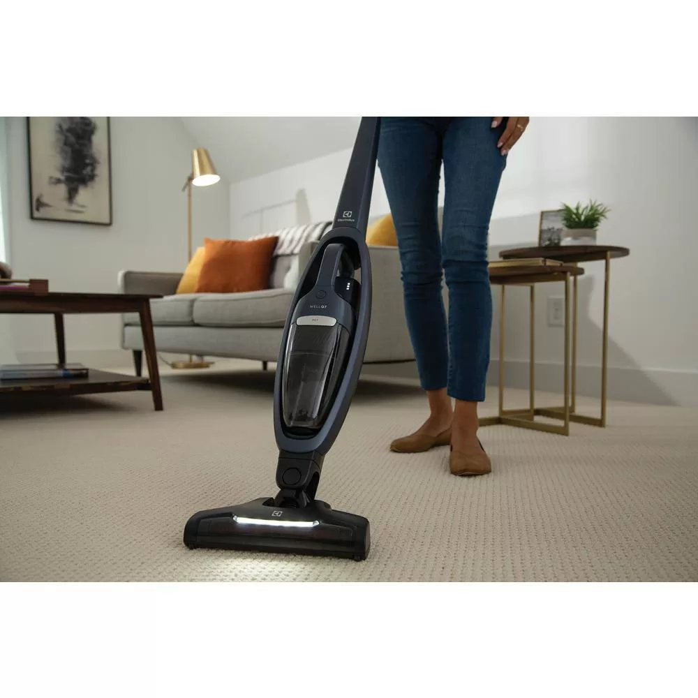 Electrolux EHVS35P2AI Well Q7 Pet Bagless Cordless Multi Surface in Indigo Blue Stick Vacuum with 5-Step Filtration