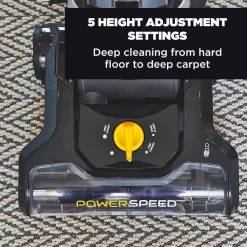 Eureka NEU203 PowerSpeed Pet Cord Rewind Upright Bagless Vacuum Cleaner