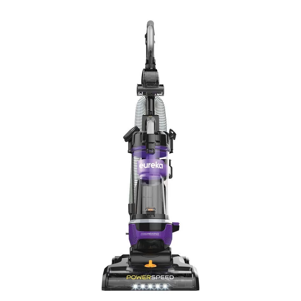 Eureka NEU203 PowerSpeed Pet Cord Rewind Upright Bagless Vacuum Cleaner