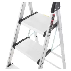 Gorilla Ladders 5.5 ft. Aluminum Dual Platform Heavy-Duty Ladder, 300 lb. Capacity Type IA Duty Rating