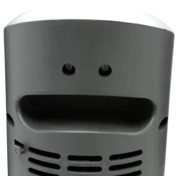 Lasko 5397 1500W 29 in. Gray Electric Pedestal Ceramic Oscillating Space Heater with Digital Display and Remote Control