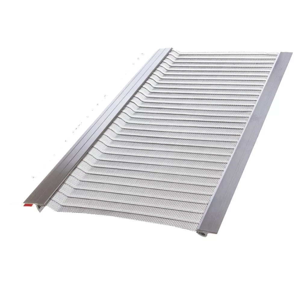 Gutter Guard by Gutterglove 4 ft. L x 6 in. W Stainless Steel Micro-Mesh Gutter Guard (80 ft. Kit)