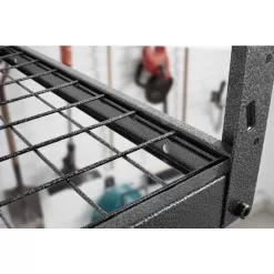 Gladiator GALS44M2KG GearLoft Hammered Granite Adjustable Height Overhead Garage Storage Rack (48 in W x 48 in D)