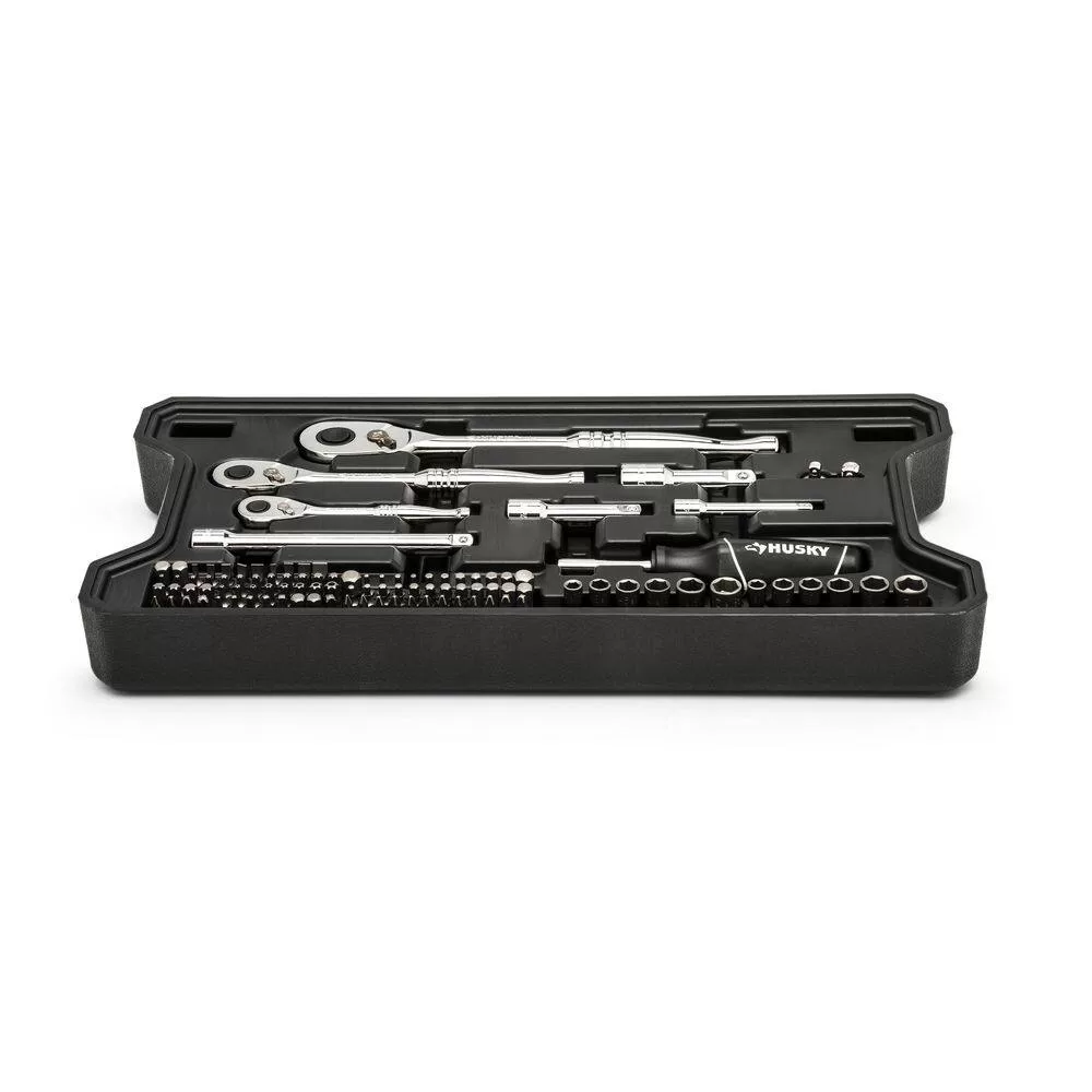 Husky Mechanics Tool Set in Connect Trays (270-Piece)