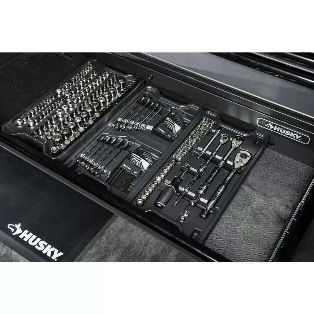 Husky Mechanics Tool Set in Connect Trays (270-Piece)