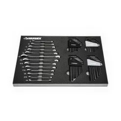 Husky 1/4 in., 3/8 in. and 1/2 in. 72-Tooth Ratchet Mechanics Tool Set with EVA (244-Piece)