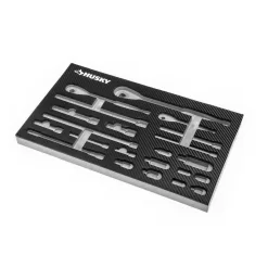 Husky 1/4 in., 3/8 in. and 1/2 in. 144-Position Ratchet and Accessory Set in EVA (22-Piece)