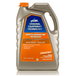 PEAK OET Extended Life Orange Concentrate Antifreeze/Coolant for North American Vehicles, 1 Gal.