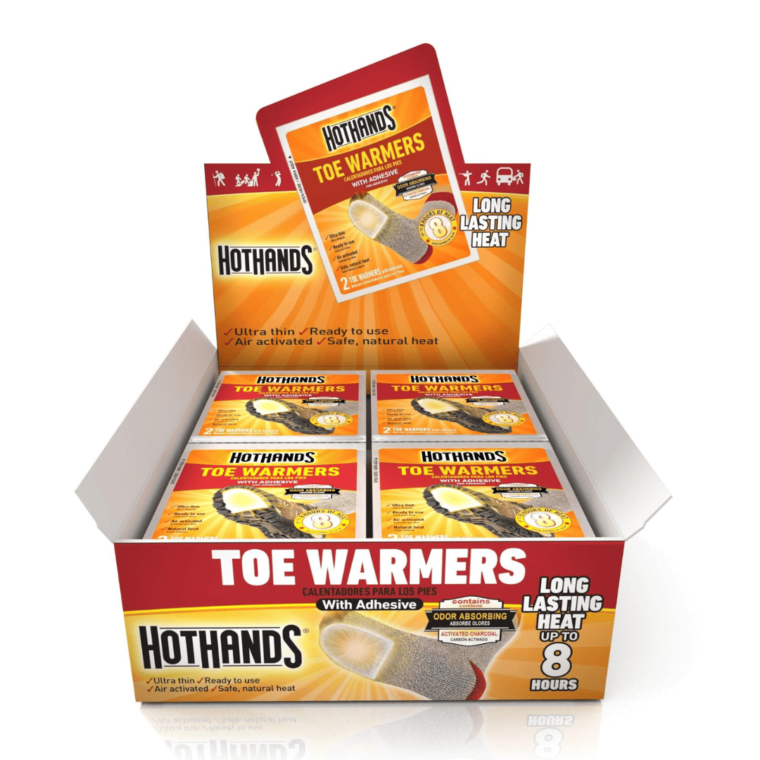 HotHands HeatMax Toasti Toes Foot Warmer (40 Pairs) (TT240-U) , Black