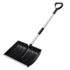 WAITRIU Large Portable Snow Shovel for Driveway: 52-Inch Extended Lightweight Snow Shovel for Snow Removal