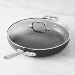 All-Clad HA1 Hard Anodized Nonstick Fry Pan with Lid, 12
