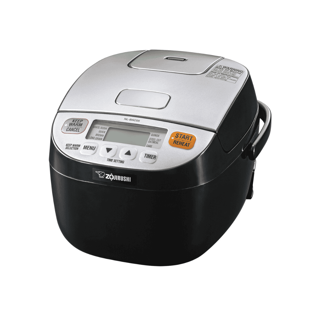 Zojirushi 612252-NL-BAC05SB Micom Rice Cooker and Warmer, Silver Black