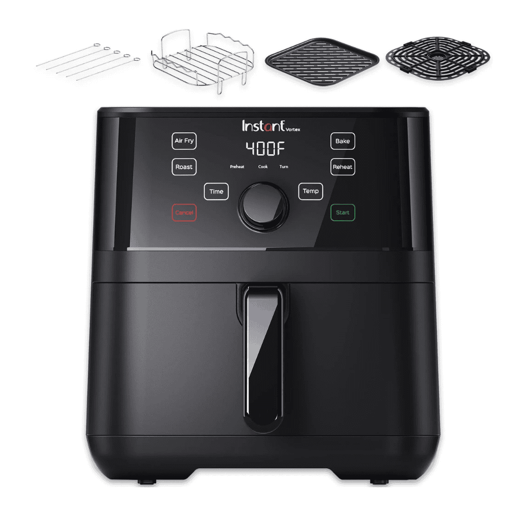 Instant Pot 5.7-QT Air Fryer Oven with Accessories, From the Makers of Instant Pot, Customizable Smart Cooking Programs