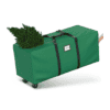 Mrrihand Christmas Tree Storage Bag 9Ft, Large Artificial Anti-Tear Heavy-Duty 600D Oxford Cloth Xmax Christmas Tree Storage Box 9FT