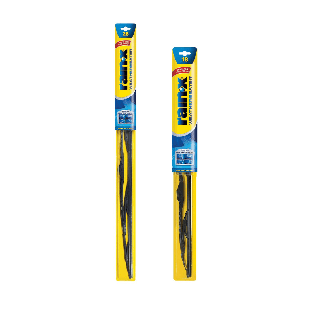Rain-X - 820145 WeatherBeater Wiper Blade Combo Pack 26" and 18"