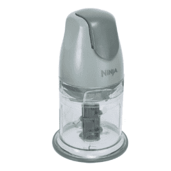 Ninja QB900B Master Prep Food Processor Blender with 48 oz Pitcher & 16 oz Chopping Bowl, Grey