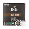 Peet's Coffee, Dark Roast K-Cup Pods for Keurig Brewers - Major Dickason's Blend 32 Count (1 Box of 32 K-Cup Pods)