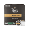 Peet's Coffee, Medium Roast K-Cup Pods for Keurig Brewers - Big Bang , 10 Count (Pack of 6), Packaging May Vary
