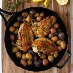 Lodge Blacklock Triple Seasoned Cast Iron Skillet - 12