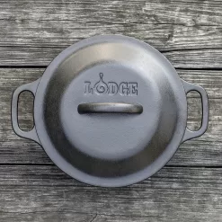 Lodge Seasoned Cast Iron Dutch Oven - 7qt
