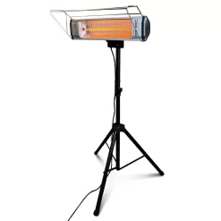 Heat Storm HS-1500-TT-R Tradesman 1,500-Watt Electric Outdoor Infrared Quartz Portable Space Heater with Tripod, Wall/Ceiling Mount and Remote