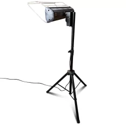 Heat Storm HS-1500-TT-R Tradesman 1,500-Watt Electric Outdoor Infrared Quartz Portable Space Heater with Tripod, Wall/Ceiling Mount and Remote