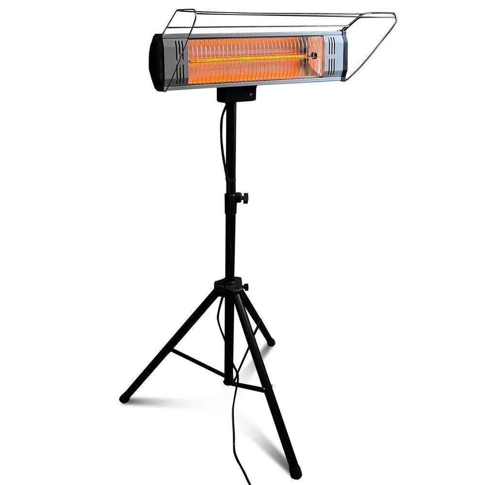 Heat Storm HS-1500-TT-R Tradesman 1,500-Watt Electric Outdoor Infrared Quartz Portable Space Heater with Tripod, Wall/Ceiling Mount and Remote